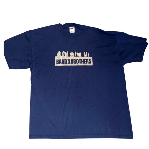 Vintage Band of Brothers Promotional T-Shirt: XL: HBO: WW2 Pacific: Rare - Picture 1 of 3